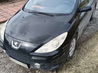 2007 Peugeot 307 I Рестайлинг, чёрный, 300000 рублей, вид 1