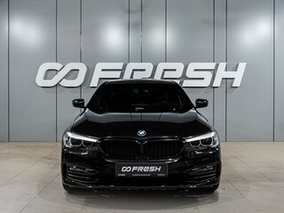 2018 BMW 5 серии 520d xDrive VII (G30/G31/G38), чёрный, 3049000 рублей, вид 3