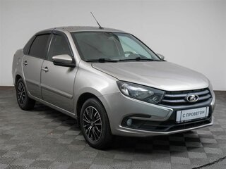 2019 Lada (ВАЗ) Granta I Рестайлинг, серый, 430000 рублей, вид 3