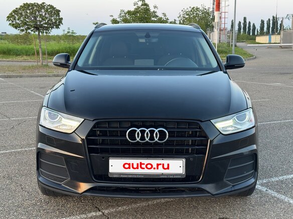 2017 Audi Q3 I (8U) Рестайлинг, чёрный, 1630000 рублей - вид 1
