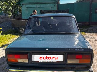 1995 Lada (ВАЗ) 2107, синий, 85000 рублей, вид 3