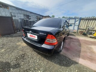 2003 Toyota Corolla IX (E120, E130), чёрный, 490000 рублей, вид 3