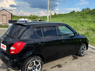 2008 Skoda Fabia II, чёрный, 450000 рублей, вид 3