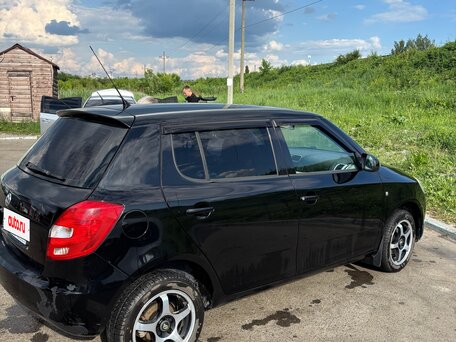 2008 Skoda Fabia II, чёрный, 450000 рублей, вид 3