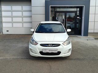 2012 Hyundai Solaris I, белый, 509000 рублей, вид 2