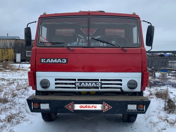 1990 КамАЗ 55102, красный, 1600000 рублей - вид 3
