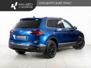2021 Volkswagen Tiguan II Рестайлинг, синий, 3065000 рублей, вид 3