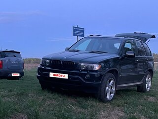 2003 BMW X5 3.0i I (E53), чёрный, 850000 рублей, вид 3
