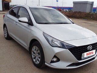 2021 Hyundai Solaris II Рестайлинг, серый, 1615000 рублей, вид 2