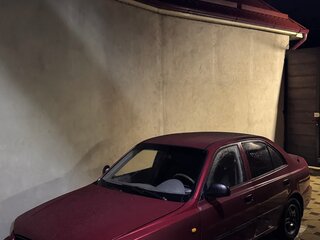 2007 Hyundai Accent ТагАЗ II, красный, 290000 рублей, вид 1