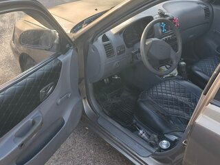 2007 Hyundai Accent ТагАЗ II, бежевый, 205000 рублей, вид 3