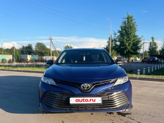 2017 Toyota Camry US Market VIII (XV70), синий, 2580008 рублей, вид 3