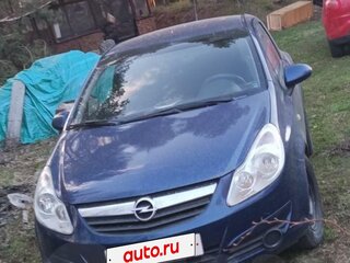 2008 Opel Corsa D, синий, 260000 рублей, вид 1