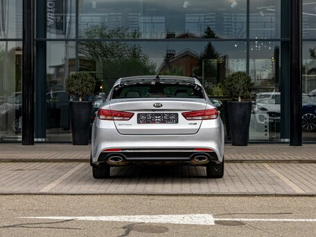 2017 Kia Optima IV, серебристый, 1655000 рублей, вид 5