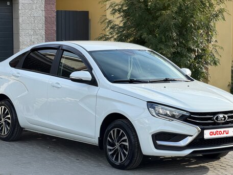 2023 Lada (ВАЗ) Vesta I Рестайлинг (NG), белый, 1090000 рублей, вид 3