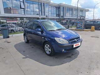 2007 Hyundai Getz I Рестайлинг, синий, 430000 рублей, вид 3