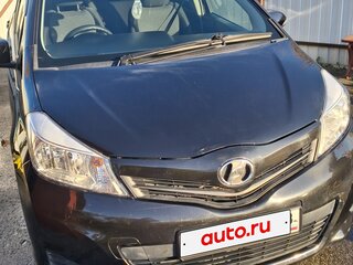 2012 Toyota Vitz III (XP130), чёрный, 600000 рублей, вид 2