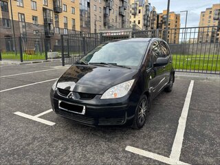 2007 Mitsubishi Colt VI (Z20/Z30), чёрный, 260000 рублей, вид 2