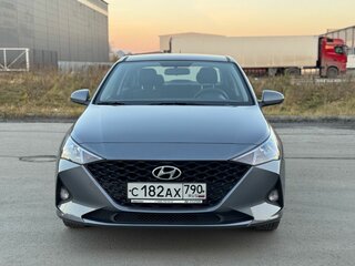 2020 Hyundai Solaris II Рестайлинг, серый, 1469000 рублей, вид 3