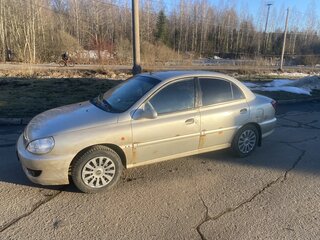 2002 Kia Rio I Рестайлинг, серебристый, 200000 рублей, вид 4
