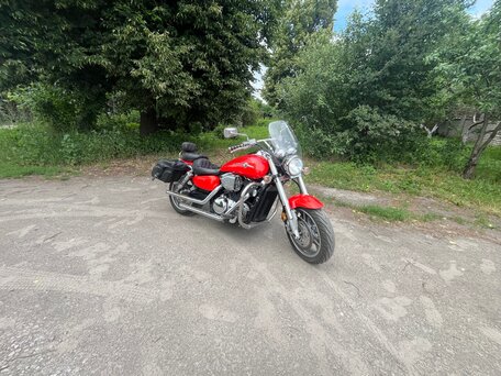 2005 Kawasaki VN1600 Vulcan, красный, 600000 рублей, вид 2