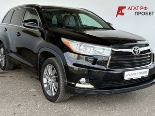 2014 Toyota Highlander III (XU50), чёрный, 2995000 рублей, вид 3