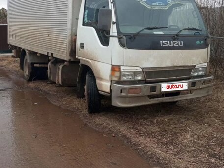 1999 Isuzu Elf (N-series), белый, 1800000 рублей, вид 1