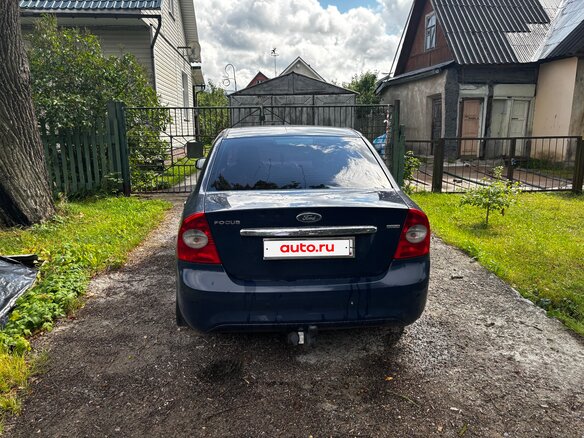 2009 Ford Focus II Рестайлинг, синий - вид 2