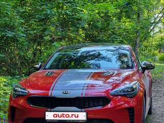 2021 Kia Stinger I Рестайлинг, красный, 3400000 рублей, вид 3