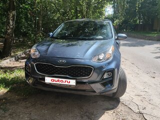 2020 Kia Sportage IV Рестайлинг, синий, 2100000 рублей, вид 1