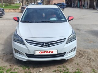 2016 Hyundai Solaris I Рестайлинг, белый, 650000 рублей, вид 3
