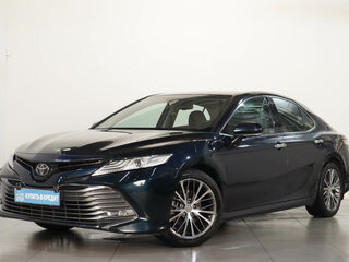 2020 Toyota Camry VIII (XV70), синий, 2429000 рублей, вид 2
