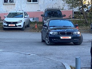 2008 BMW 1 серии 116i I (E81/E82/E87/E88) Рестайлинг, чёрный, 750000 рублей, вид 4