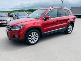 2012 Volkswagen Tiguan I Рестайлинг, красный, 1425000 рублей, вид 1