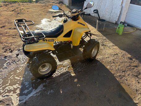 2012 Stels ATV-110, жёлтый, 80000 рублей, вид 1