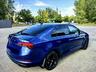 2021 Skoda Rapid II, синий, 1900000 рублей, вид 5