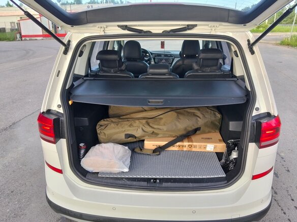 2020 Volkswagen Touran L II, белый, 2400000 рублей - вид 16