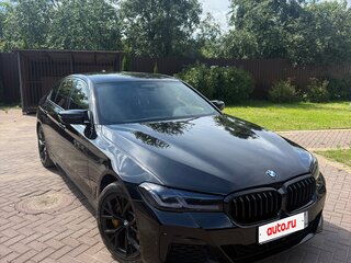 2020 BMW 5 серии 530d xDrive VII (G30/G31/G38) Рестайлинг, чёрный, 4500000 рублей, вид 2
