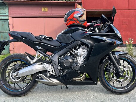 2014 Honda CBR 650F, чёрный, 555555 рублей, вид 1