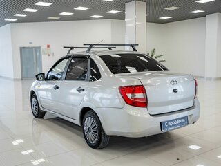 2017 Lada (ВАЗ) Granta I, серебристый, 357000 рублей, вид 4