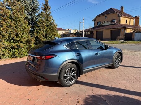2019 Mazda CX-4 I Рестайлинг, синий, 2399000 рублей, вид 3