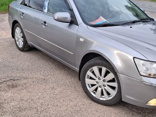 2008 Hyundai Sonata V (NF) Рестайлинг, серый, 820000 рублей, вид 3