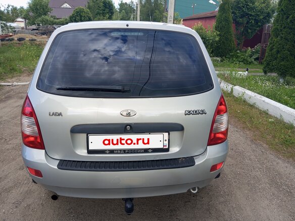 2011 Lada (ВАЗ) Kalina I, серебристый, 320000 рублей - вид 3