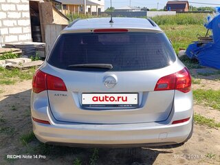 2011 Opel Astra J, серебристый, 670000 рублей, вид 2
