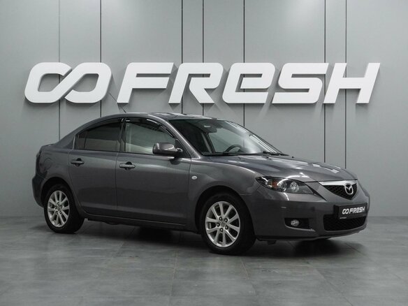 2008 Mazda 3 5-speed I (BK) Рестайлинг, серый, 699000 рублей
