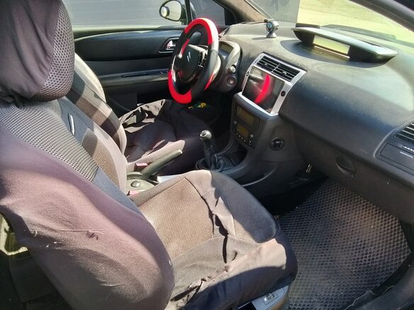 2008 Citroen C4 I, чёрный, 340000 рублей - вид 8