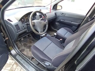 2008 Hyundai Getz I Рестайлинг, чёрный, 380000 рублей, вид 5