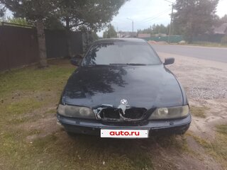 1999 BMW 5 серии 520i IV (E39), чёрный, 385000 рублей, вид 2