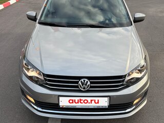 2018 Volkswagen Polo V Рестайлинг, серебристый, 1130000 рублей, вид 3