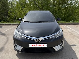 2017 Toyota Corolla XI (E160, E170, E180) Рестайлинг 1, чёрный, 1350000 рублей, вид 2